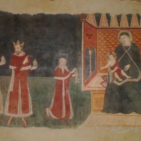 sala capitolare: Adorazione dei Magi
