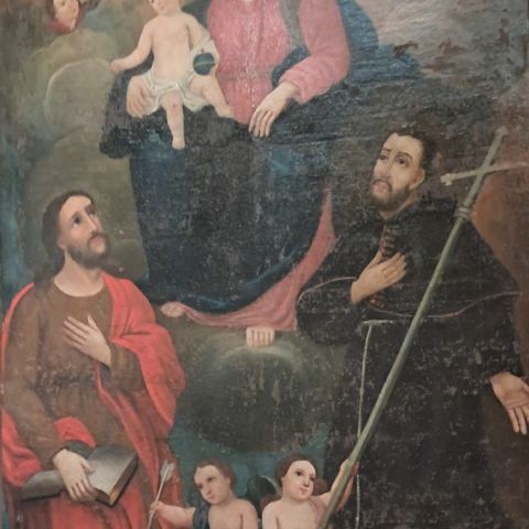 Pala della Vergine col Bambino tra San Francesco e San Biagio