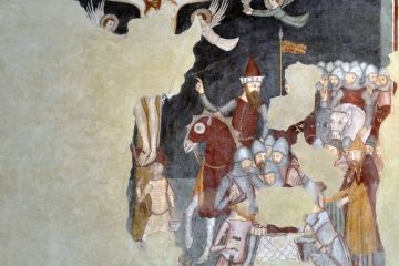 da fare e dire della parte mancante probabilmente con vari personaggi, tra cui le tre Marie e Sa Giovanni