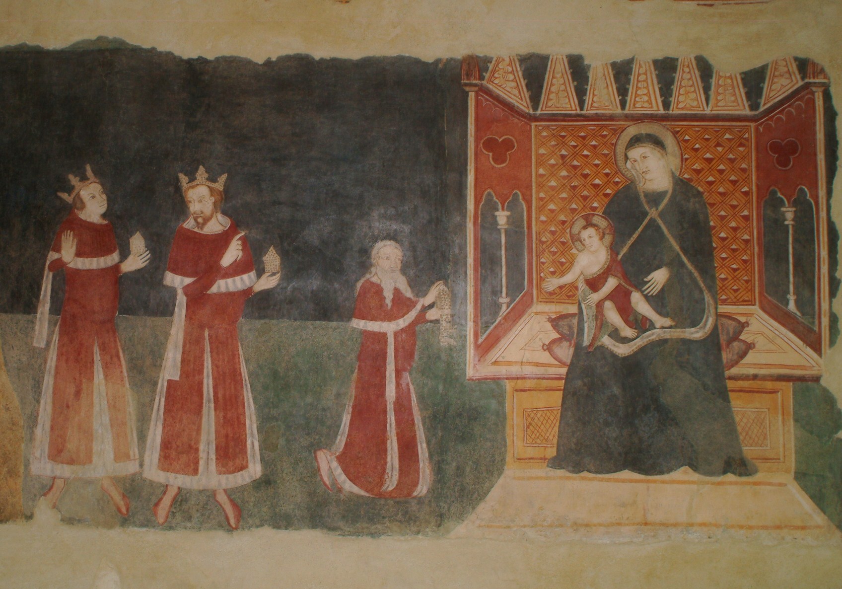 sala capitolare: Adorazione dei Magi