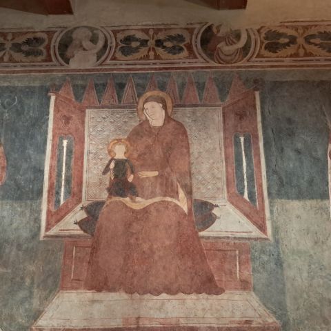 Vergine col bambino tra santi